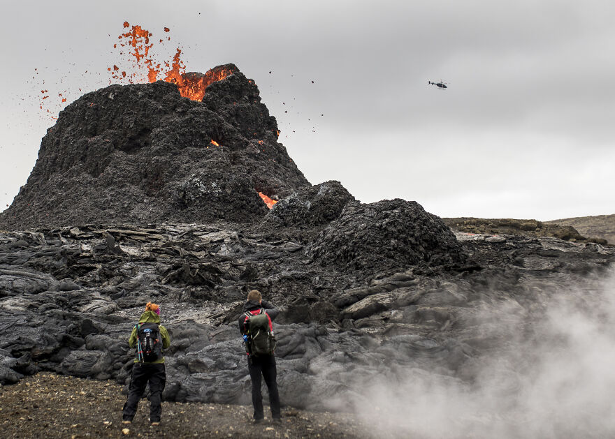I Hiked To Discover The Youngest Volcano In Iceland