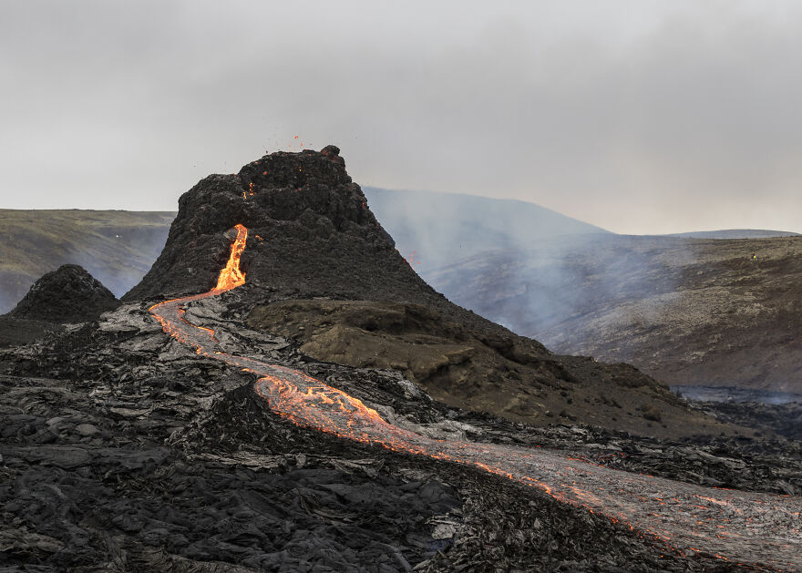 I Hiked To Discover The Youngest Volcano In Iceland