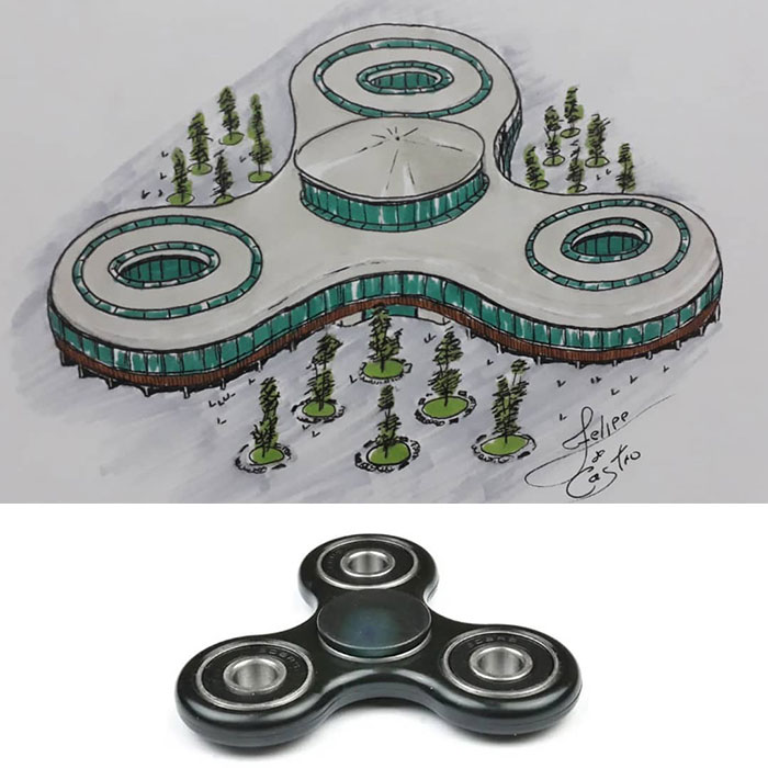 Architecture-Drawings-Everyday-Objects-Transformed-Into-Buildings-Felipe-De-Castro