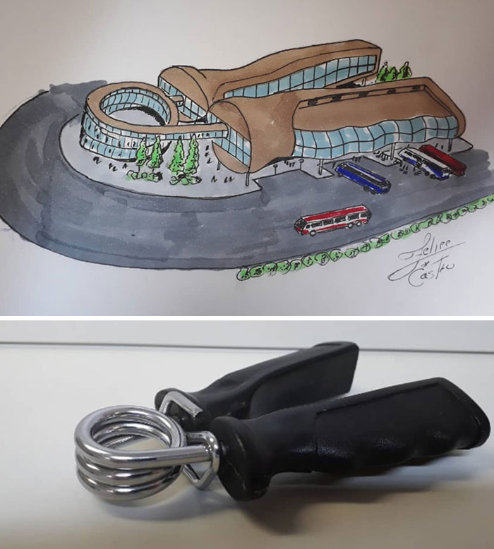 Architecture-Drawings-Everyday-Objects-Transformed-Into-Buildings-Felipe-De-Castro