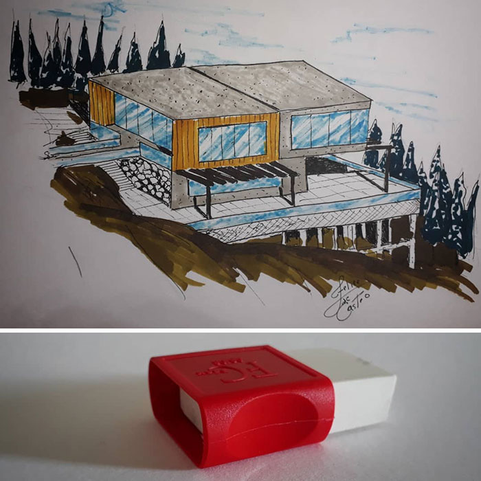 Architecture-Drawings-Everyday-Objects-Transformed-Into-Buildings-Felipe-De-Castro