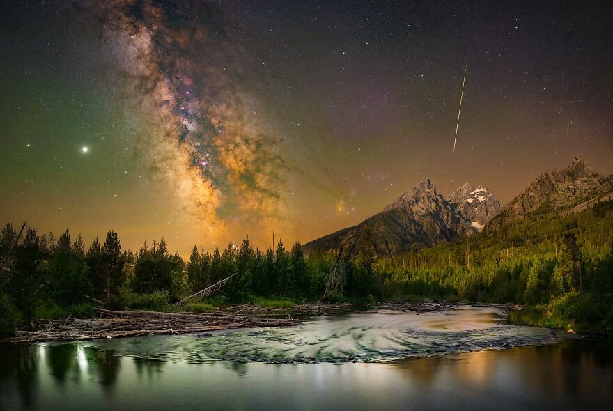 The Starlit Grand Tetons