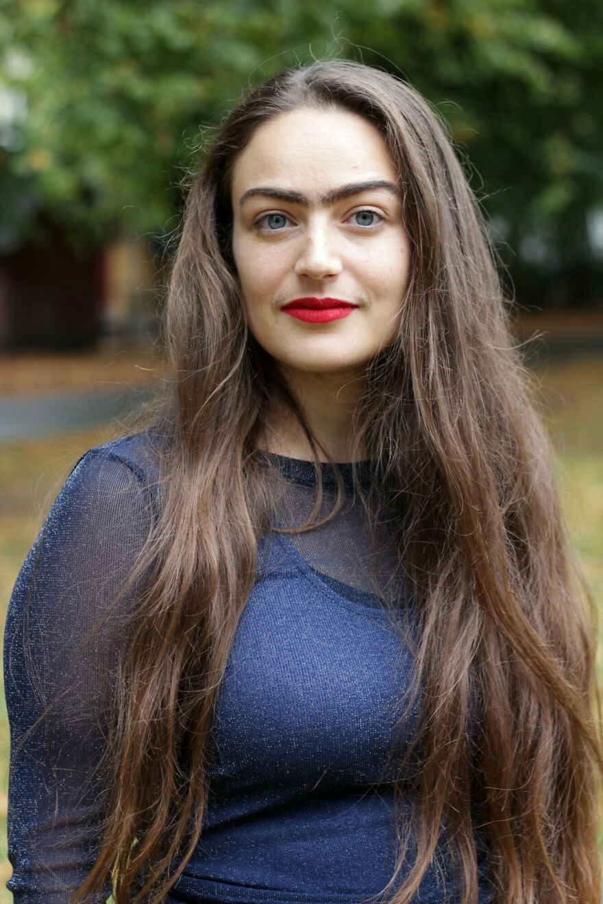 Woman Refuses To Shave Moustache Or Unibrow And Instead Embraces It Woman Refuses To Shave Moustache Or Unibrow And Instead Embraces It