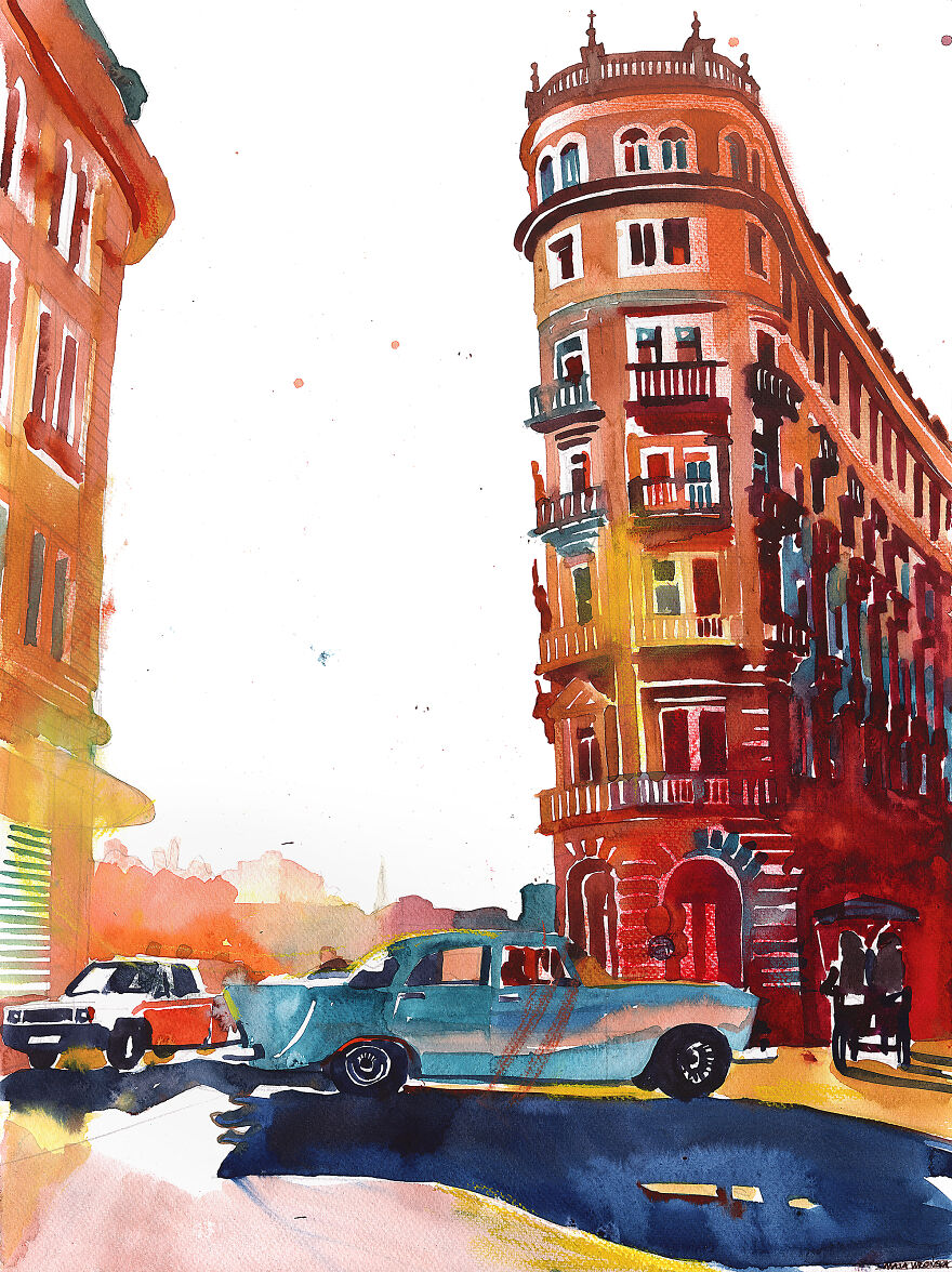 Havana Building Facade