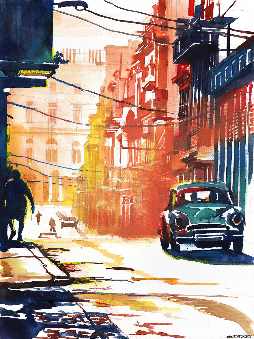 Havana Area Of The Old Town