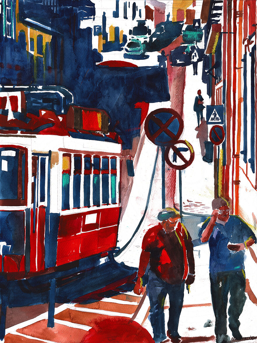 Calcada Do Ferragial Lisbon, Portugal