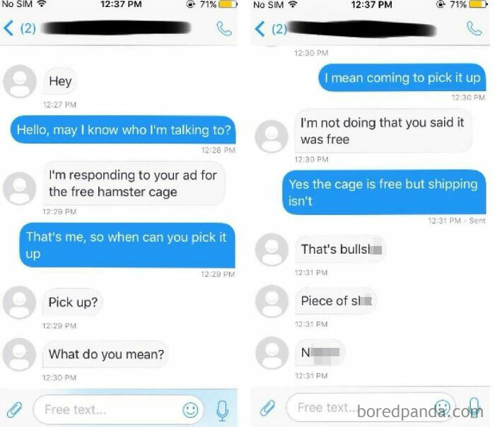 A Hamster Cage, That's Free....just Wow