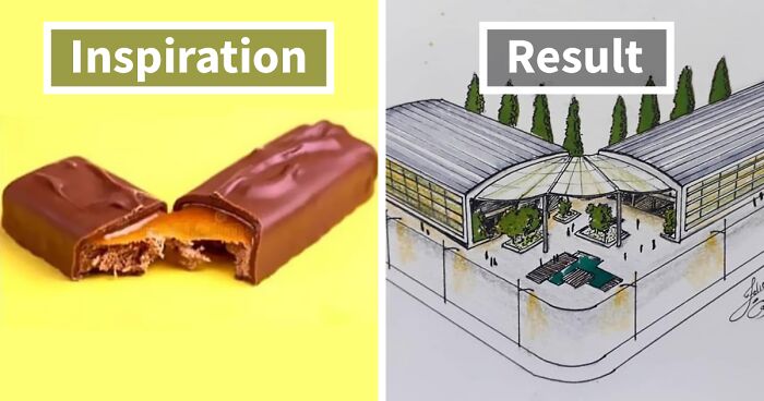 An Architect Draws Buildings Inspired By Everyday Objects (30 Pics)