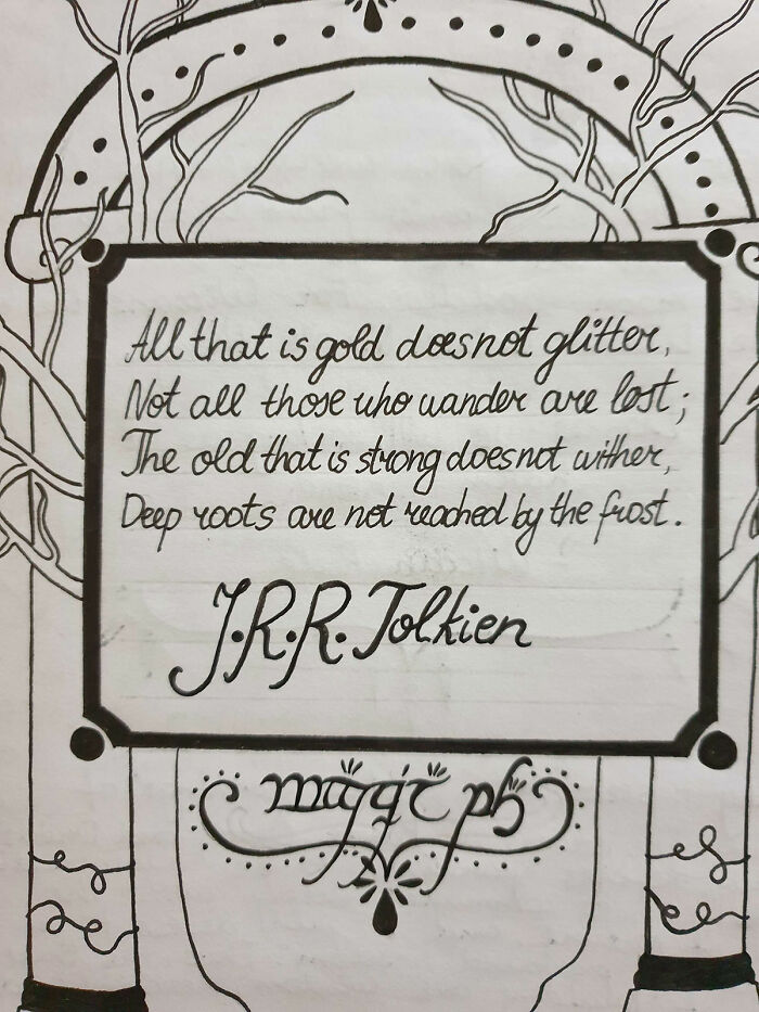 My Favorite Quote And Messy Handwriting