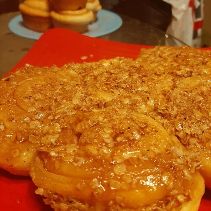 Homemade Sticky Buns, And Cinnamon Rolls