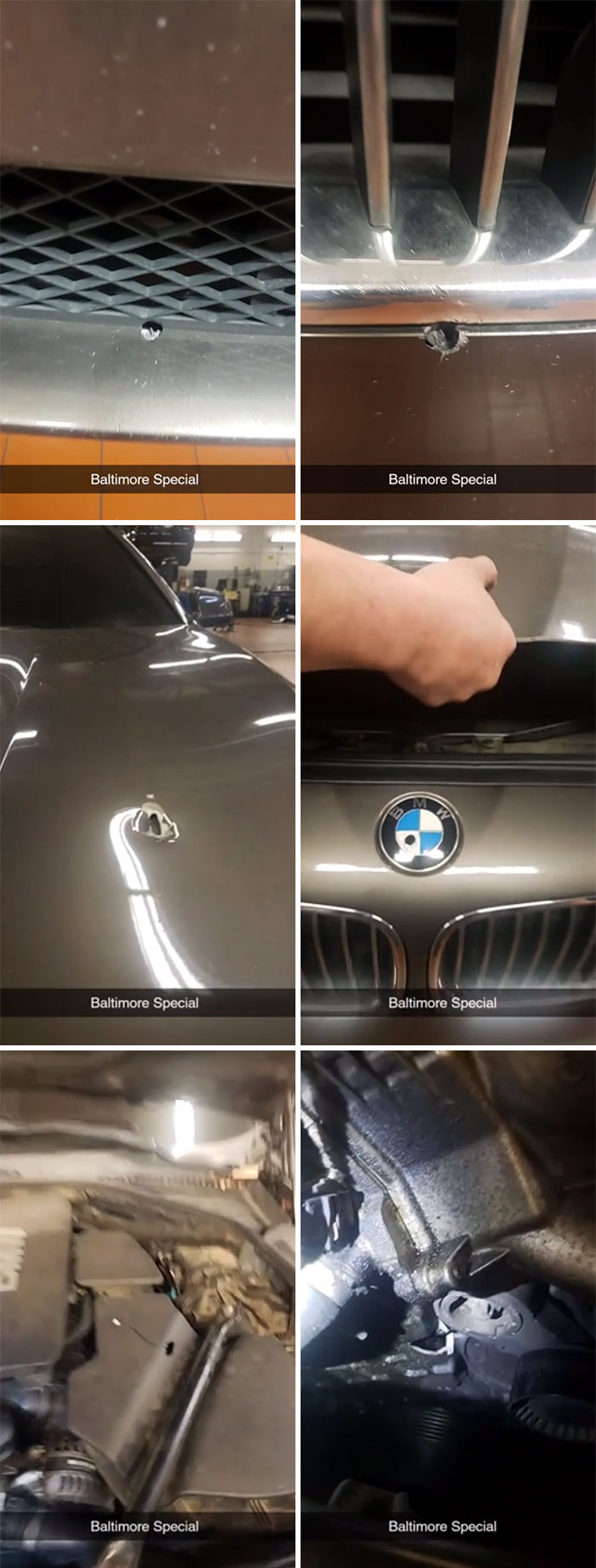 C/S Car Is Running Rough.... Yes Those Are Bullets Holes