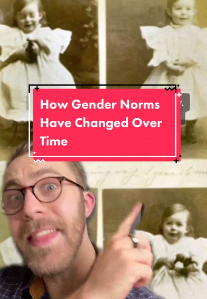 Guy Shares History Facts To Show How Fast And How Much Gender Norms Develop Because They're Totally Made Up Guy Shares History Facts To Show How Fast And How Much Gender Norms Develop Because They're Totally Made Up