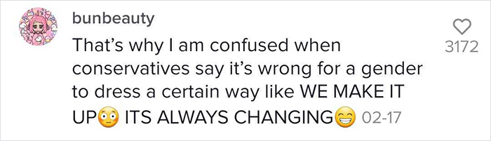 Guy Shares History Facts To Show How Fast And How Much Gender Norms Develop Because They're Totally Made Up