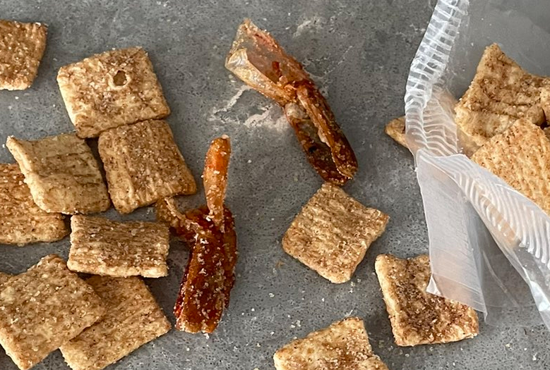 Person Finds Shrimp Tails In His Cinnamon Crunch Cereal, The Company Says It&rsquo;s Just &lsquo;Sugar&rsquo;, People React With Memes