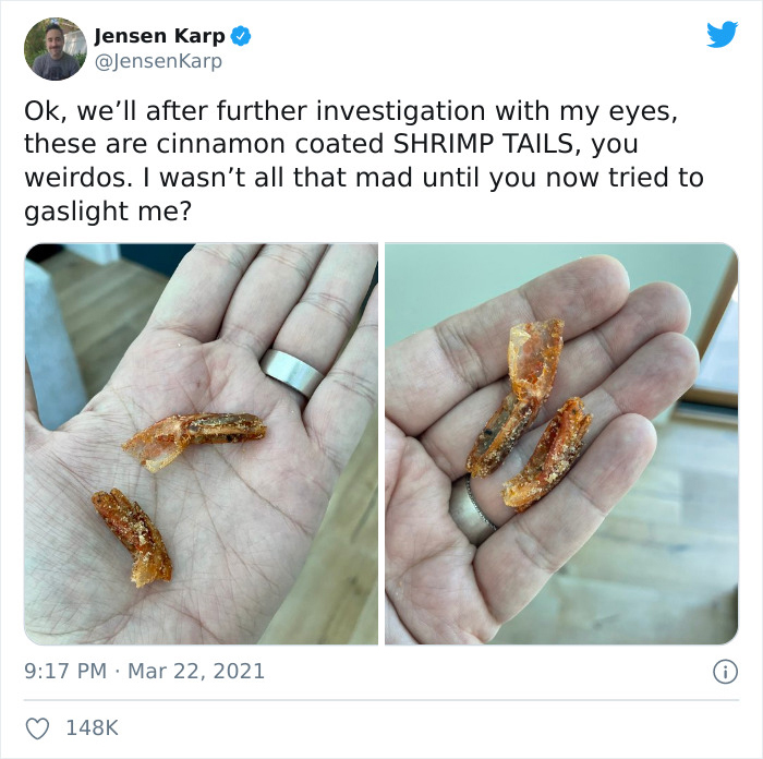 Person Finds Shrimp Tails In His Cinnamon Crunch Cereal, The Company Says It&rsquo;s Just &lsquo;Sugar&rsquo;, People React With Memes