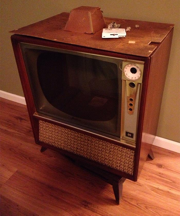 Til That For 18 Months, A Village In Wales Was Mystified As To Why Their Broadband Internet Crashed At 7am Every Morning, Until Engineers "Picked Up A Large Burst Of Electrical Interference" Springing From One Dude Turning On His Very Old TV.