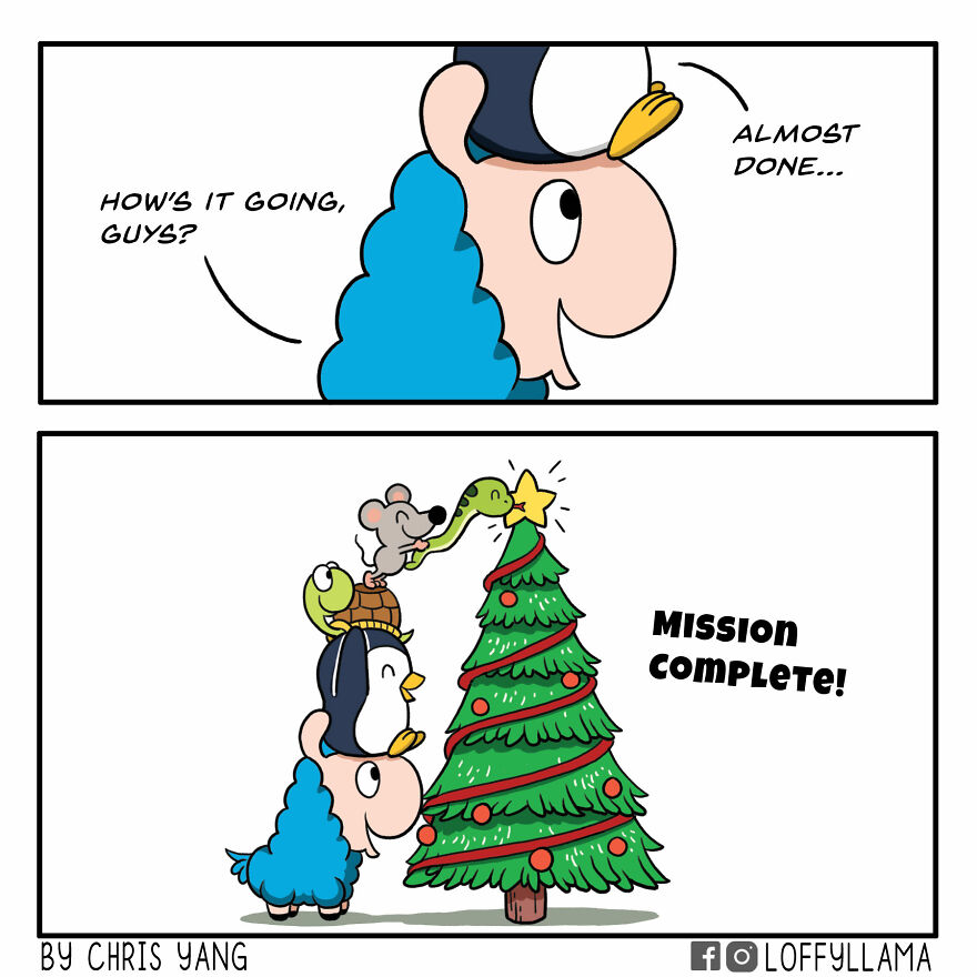 I Create These Adorable Animal Comics To Brighten Your Day(20 New Pics)