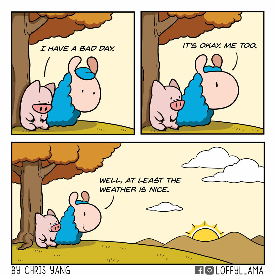 I Create These Adorable Animal Comics To Brighten Your Day(20 New Pics)