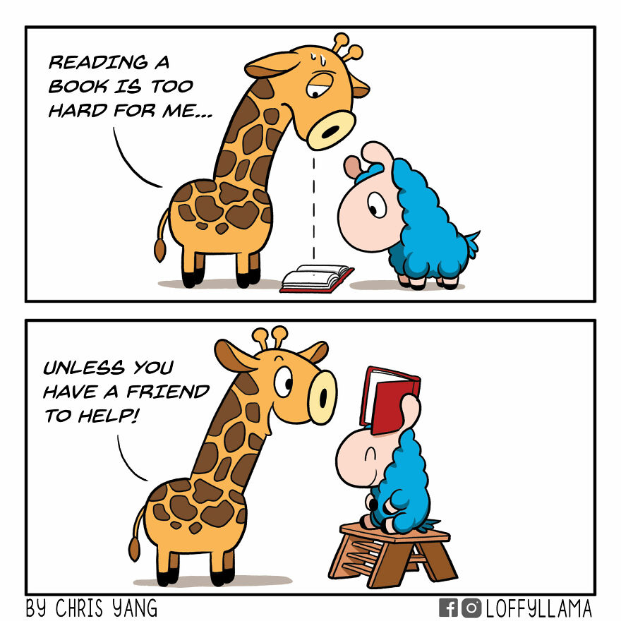 I Create These Adorable Animal Comics To Brighten Your Day(20 New Pics)