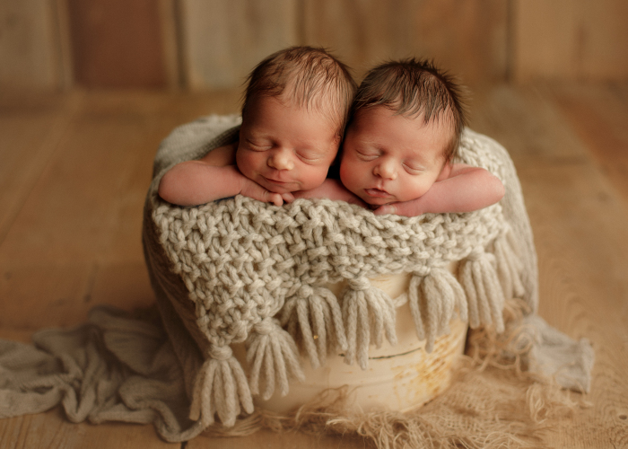 I Photographed Newborn Twins In Chicago