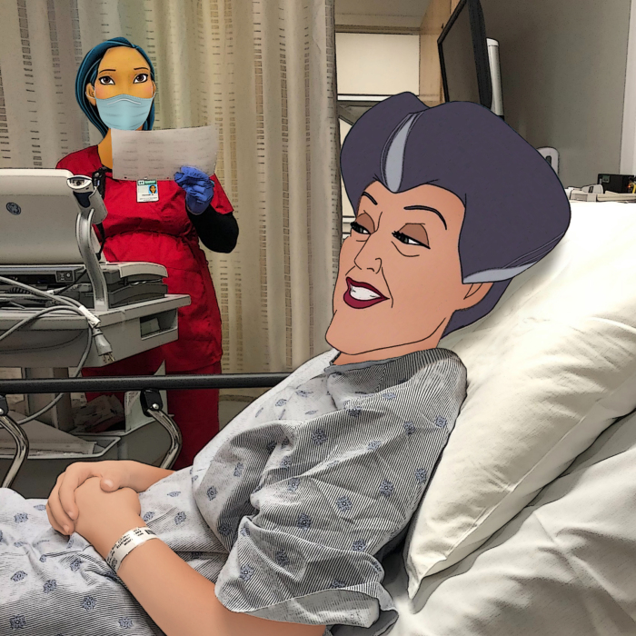 My Photo Edits Show Disney Characters In Lockdown