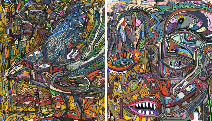 My Paintings Are Full Of Hundreds Of Lives