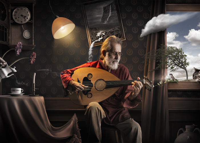 I Show The Process Of How I Merged All These Elements In Photoshop