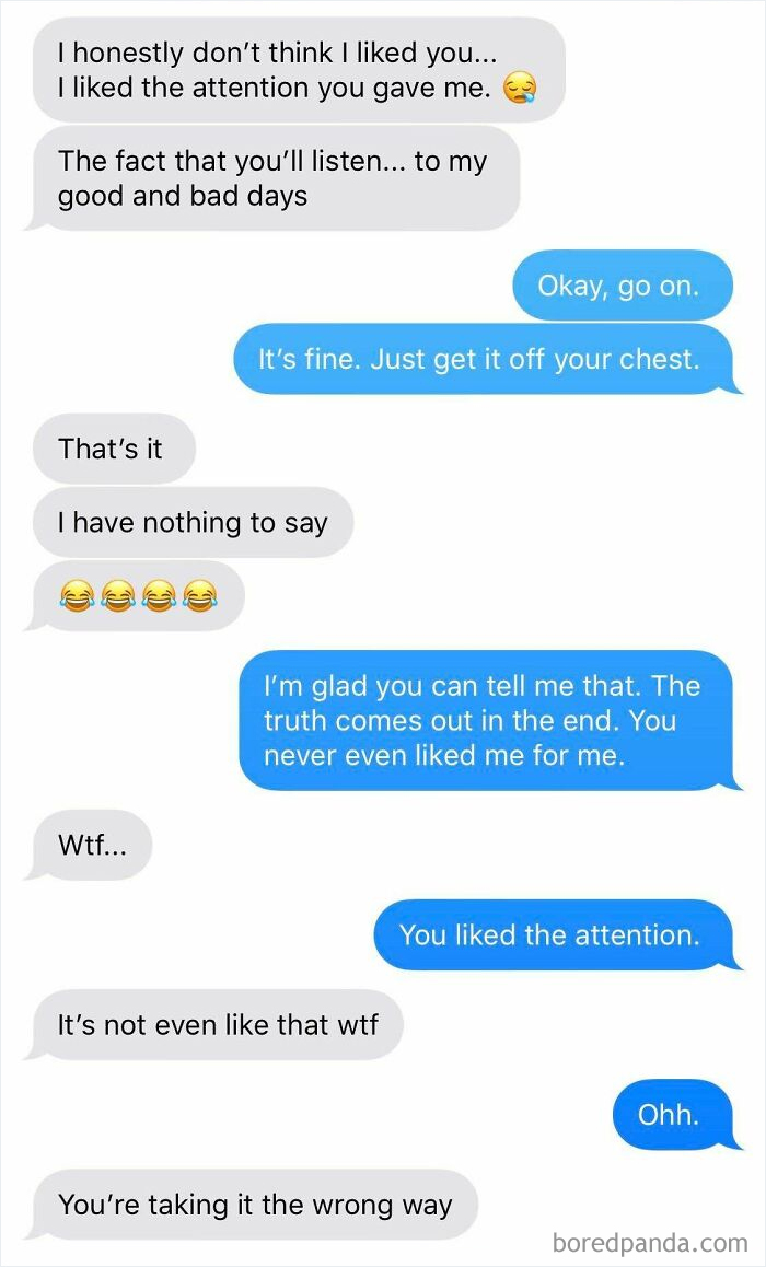 The Truth Comes Out. My Former Best Friend, Who I Ended Up Dating And Then It Killed Off Our Friendship When Things Went South