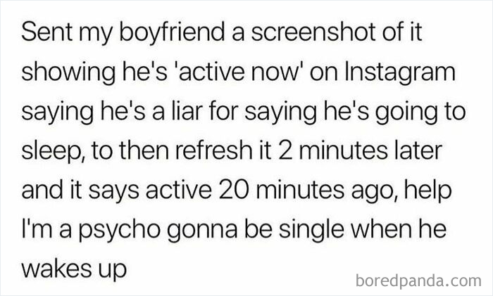 "He Should Either Talk To Me Or Be Asleep"