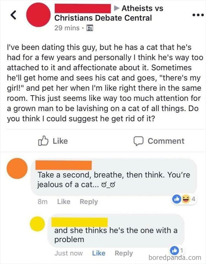 The Cat Isn’t What He Should Be Getting Rid Of