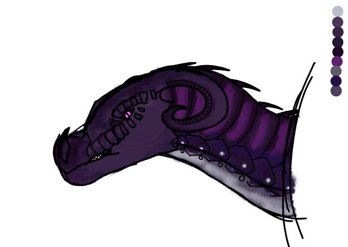 This Was My First Time Trying Watercolour, Yes, It's Supposed To Be Sketchy