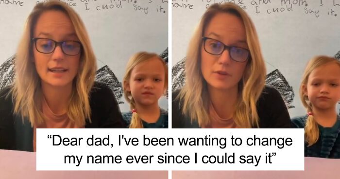 5 Y.O. Girl Wrote Parents A Persuasive Letter Demanding They Change Her Name