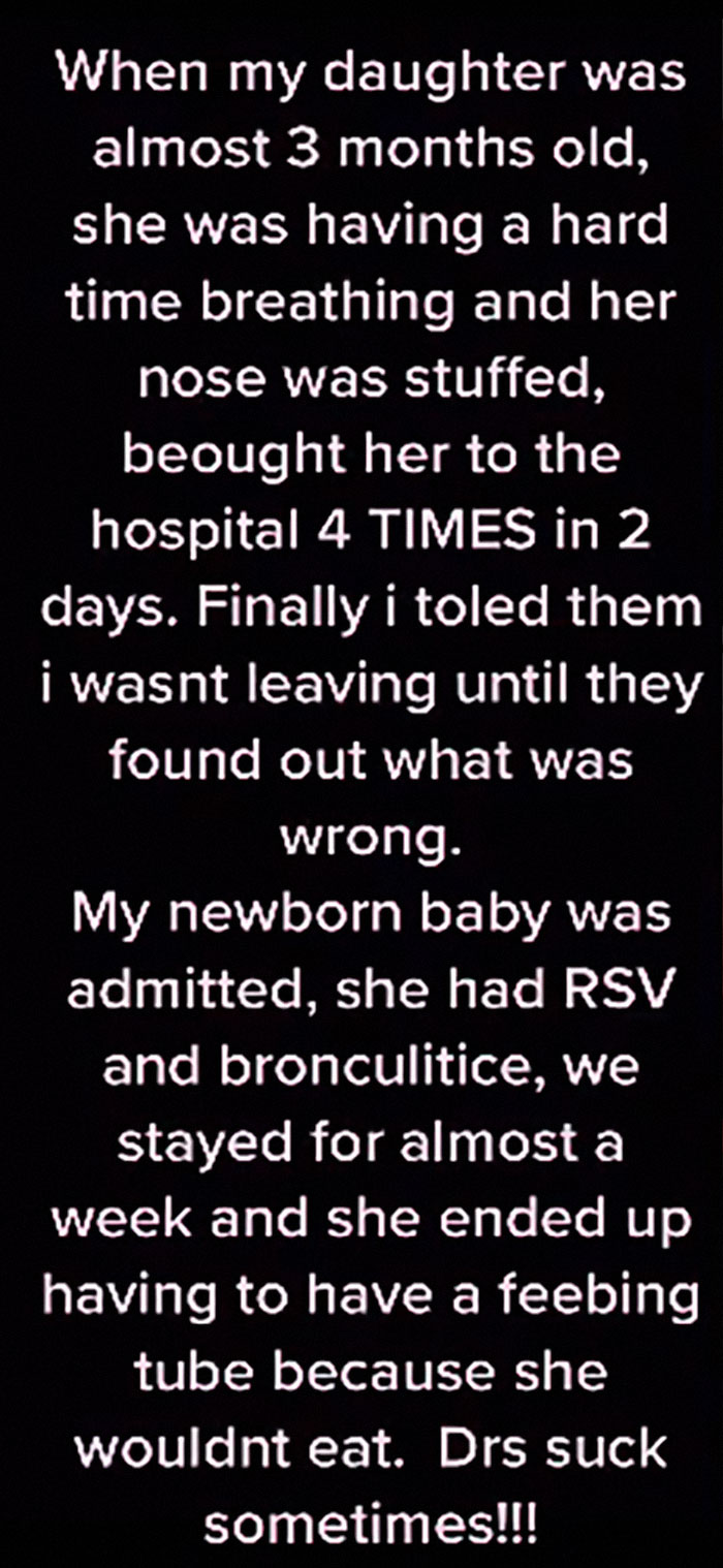 When My Daughter Was Almost 3 Months Old, She Was Having A Hard Time Breathing