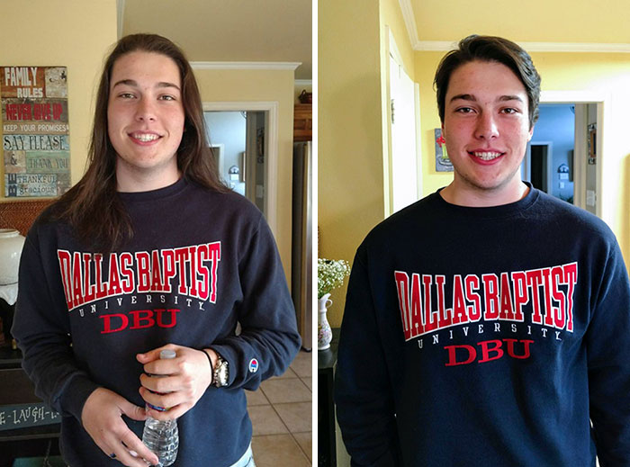 I Grew Out My Hair To Donate It And Support People Who Are Going Through The Same Thing My Mom Did, And To Hopefully Inspire Them To Keep Fighting