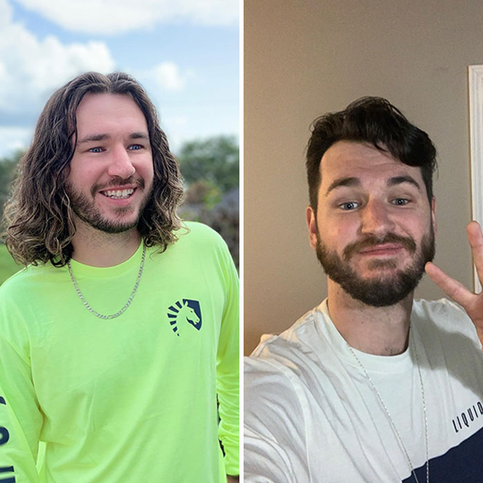 Yesterday I Cut Off 8 Ponytails Of 12” Each To Donate To Wigs For Kids. It’s A Really Weird Feeling After Growing It For 2 Years