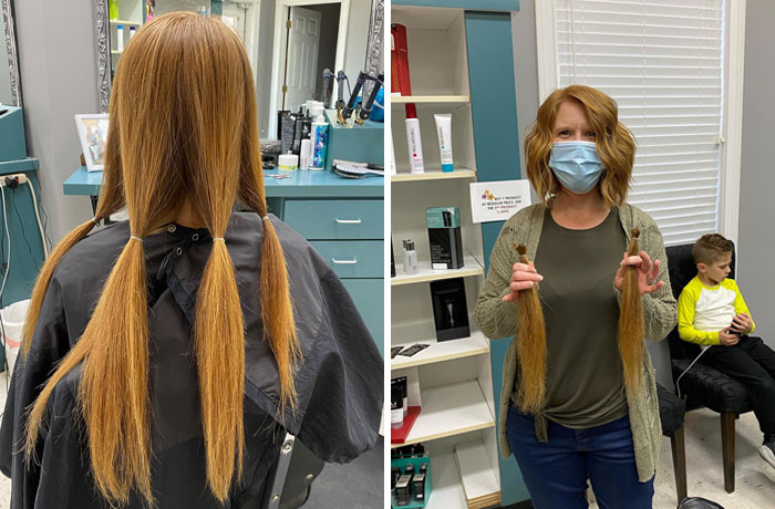 Donated My Hair To Wigs For Kids