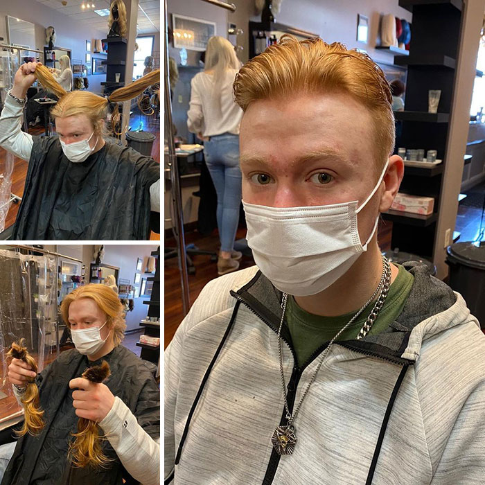 Another Big Hearted Human, Donating Their Hair. I Bet This Gorgeous Hair Will Make Some Special Kid Super Happy