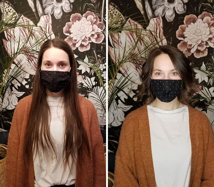 This Is The Amazing Amanda 4th Time Donating Her Hair For This Beautiful Cause. Her Donation Was A Whopping 15 Inches