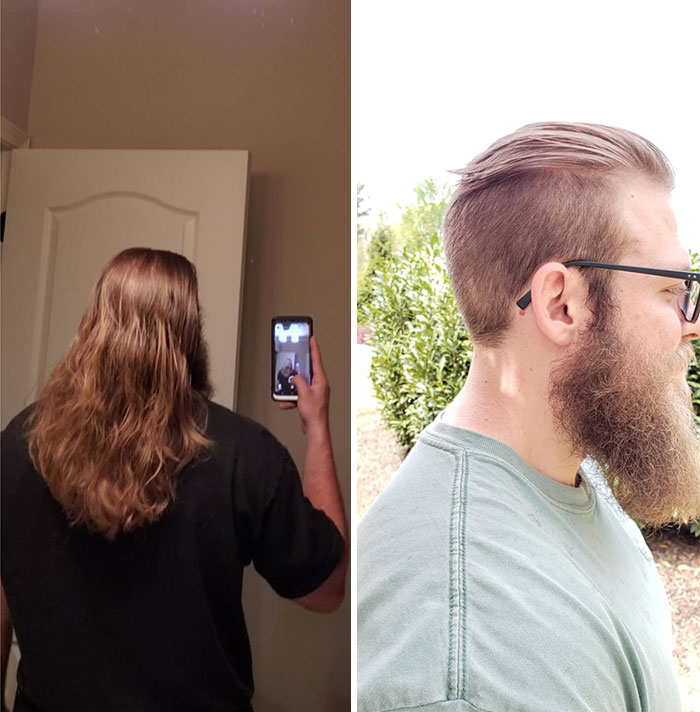 Couldn't Be Happier To Have Donated My Hair To A Good Cause