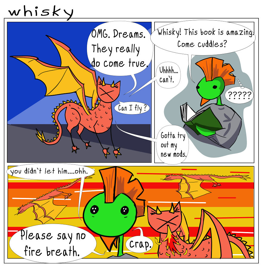 A Cartoon Cat Started Living In My Head And Made Some Demands.