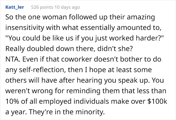 Arrogant Colleagues Call Those Who Rent In Their 30s 'Failures', So This Person Made Things Awkward By Calling Them Out Arrogant Colleagues Call Those Who Rent In Their 30s 'Failures', So This Person Made Things Awkward By Calling Them Out