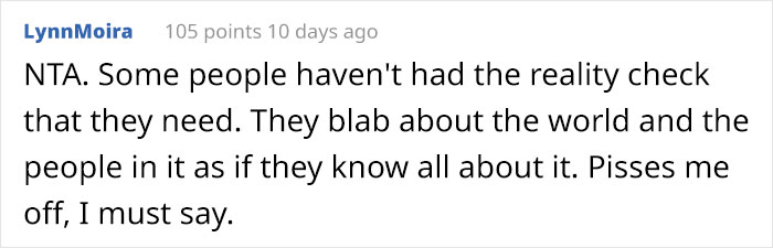 Arrogant Colleagues Call Those Who Rent In Their 30s 'Failures', So This Person Made Things Awkward By Calling Them Out Arrogant Colleagues Call Those Who Rent In Their 30s 'Failures', So This Person Made Things Awkward By Calling Them Out