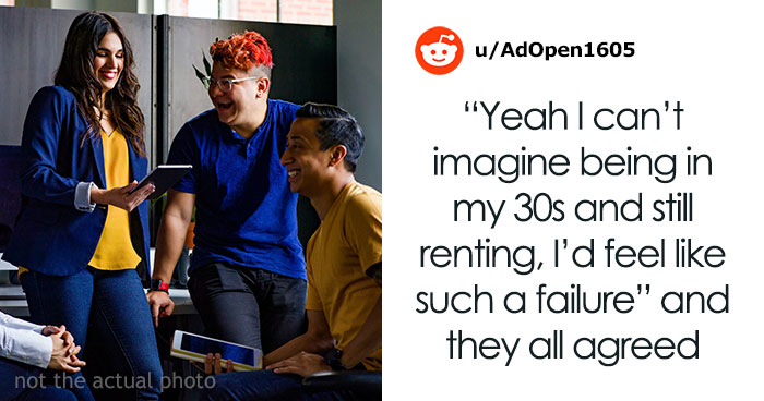 Arrogant Colleagues Call Those Who Rent In Their 30s ‘Failures’, So This Person Made Things Awkward By Calling Them Out