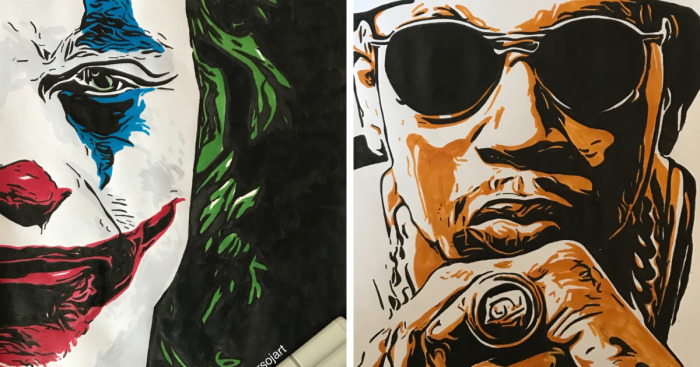 My Portraits Of Famous Characters