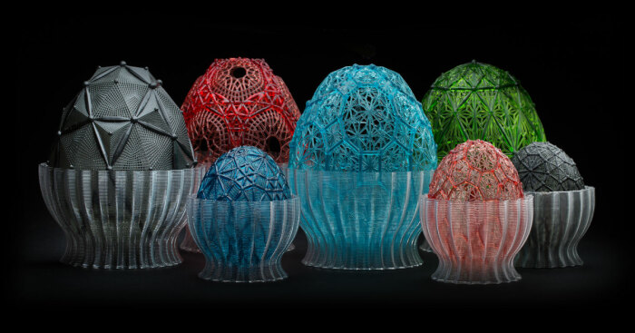 I Made Special Easter Eggs 3D