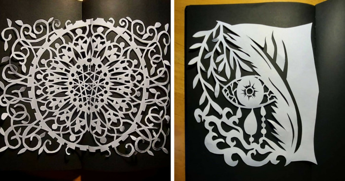 My Doodles Into Stencil Art