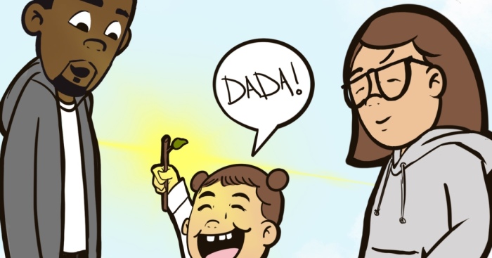 My 7 Comic Squares About Daily Life With A Toddler