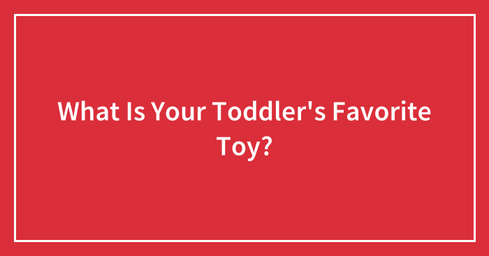 What Is Your Toddler’s Favorite Toy?