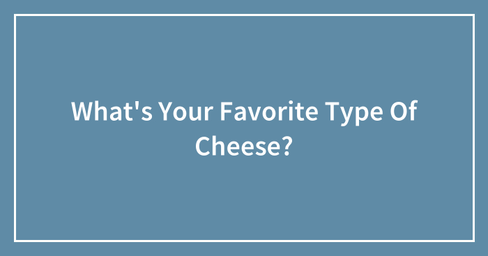 What’s Your Favorite Type Of Cheese?