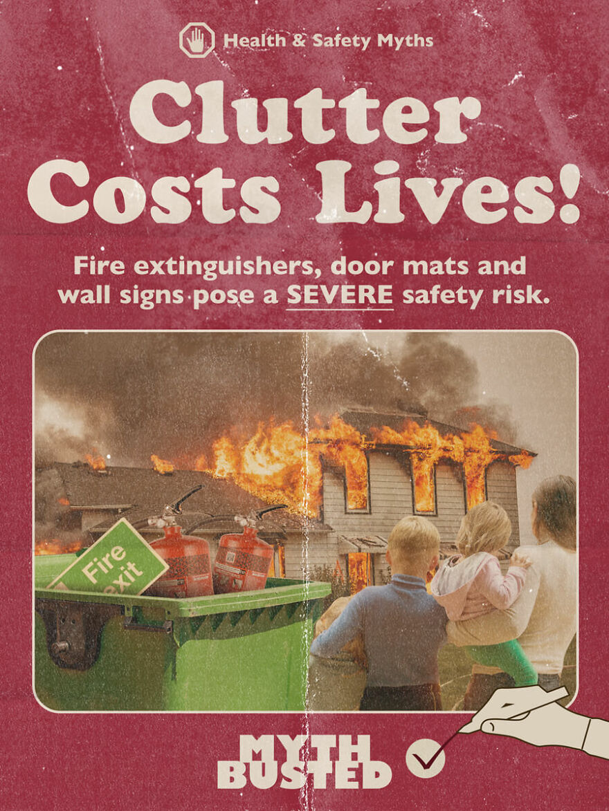 In A Bizarre Misinterpretation, A Housing Association Removed Fire Extinguishers, Wall Signs, And Front Door Mats From A Block Of Flats For ‘Health And Safety Reasons’